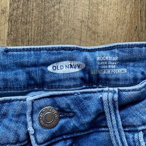Old Navy Rockstar Jeans 3 pairs